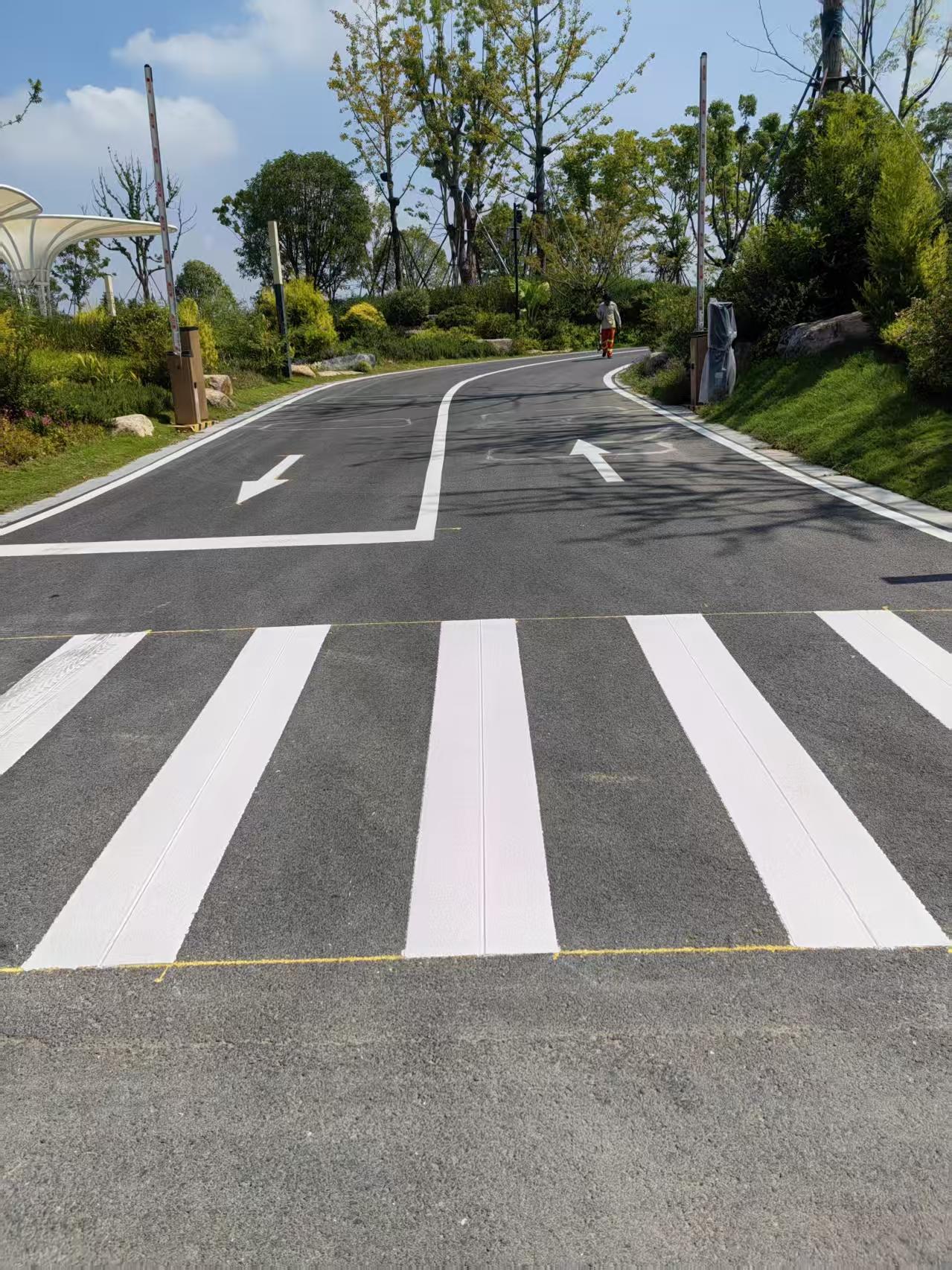 杭州道路划线、停车位划线、厂区划线公司